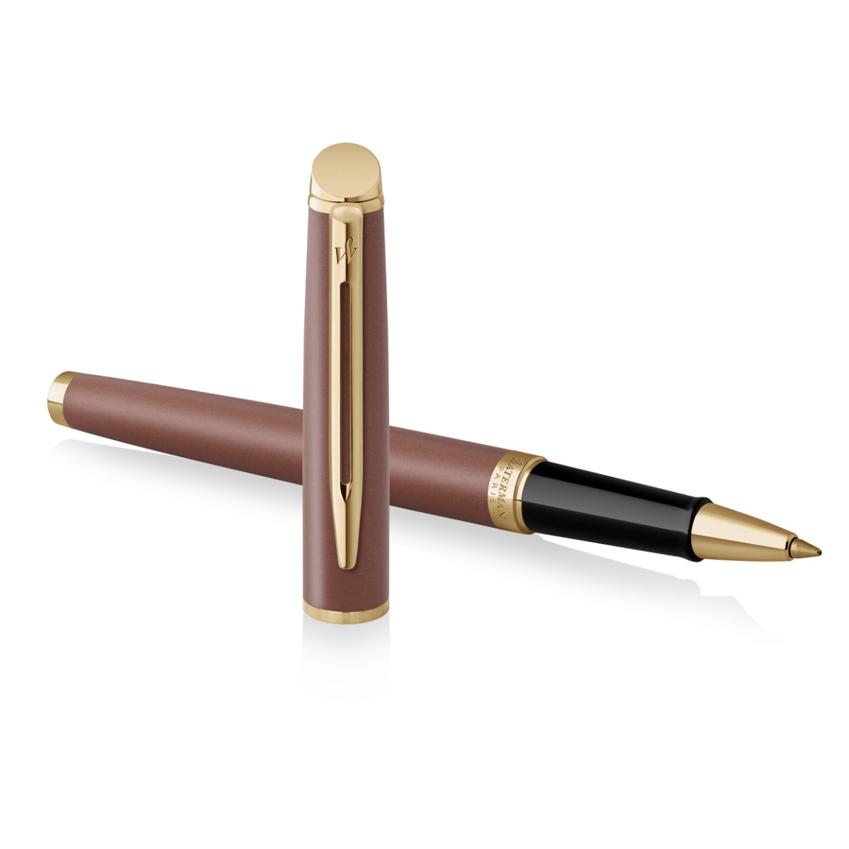 Waterman Hémisphère Balpen, Blauwe Lak Met Palladium Details Medium Punt Inkt Geschenkset 3117502599 Waterman Hémisphère Balpen, Blauwe Lak Met Palladium Details Medium Punt Inkt Geschenkset 3117502599
