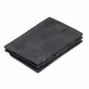 Garzini Cavara Magic Coin Wallet Vintage Carbon Schwarz