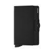 Secrid Twin Wallet Leder Schwarz Matt