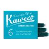 Kaweco Tintenpatronen Paradise Blue 6er-Pack