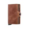 Secrid Twin Wallet Leder Vintage Cognac Braun