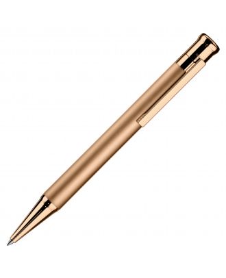 Otto Hutt Füllfederhalter D06 Sand-Rosegold – Aluminium, Strichstärke EF, 14 Cm, Premium Schreibgerät
