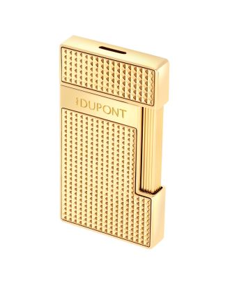 S.T. Dupont Slimmy Diamond-Point Gold Feuerzeug