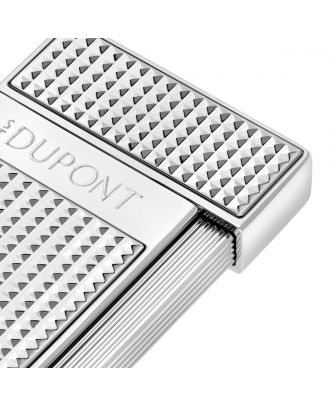 S.T. Dupont Slimmy Diamond Head Chrom Feuerzeug
