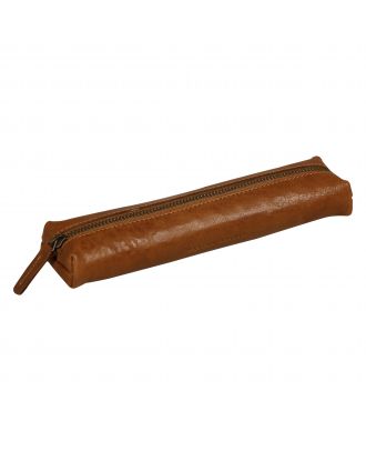 Flying Spirit Braunes Leder Extra Kleines Schreibgeräte-Etui