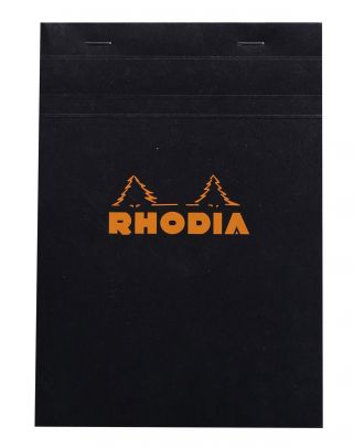 Rhodia Notizbuch A5 Nr. 16 Kariert Schwarz