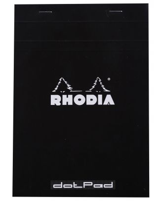 Rhodia Notizblock A5 Nr. 16 Dot Grid Schwarz
