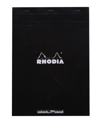 Rhodia Notizbuch A4+ Nr. 19 Punkt Raster Schwarz