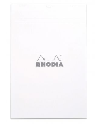 Rhodia Notizbuch A4+ Nr. 19 Kariert Weiß