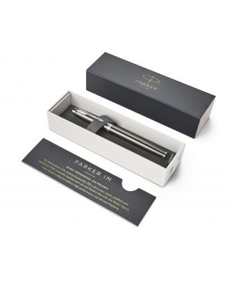Parker IM Brushed Dark Espresso CT Füllfederhalter