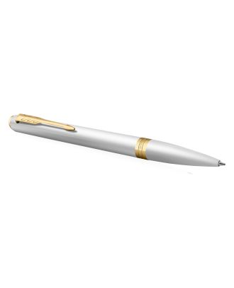 Parker Meridian Kugelschreiber mit Chrom-Gold-Verzierung