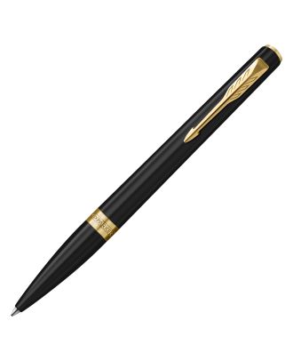 Parker Meridian Kugelschreiber in Mattschwarz mit Goldverzierung