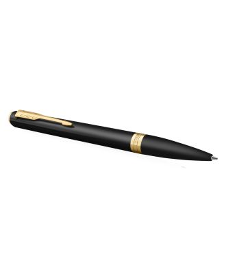 Parker Meridian Kugelschreiber in Mattschwarz mit Goldverzierung