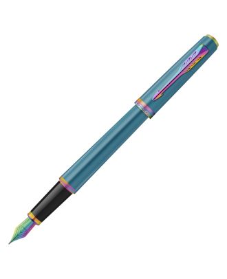 Parker Meridian Teal Rainbow Trim Füllfederhalter