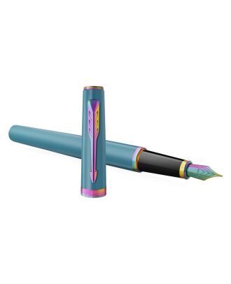 Parker Meridian Teal Rainbow Trim Füllfederhalter