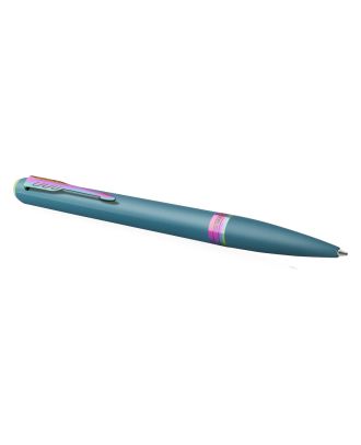 Parker Meridian Kugelschreiber mit türkisfarbenem Regenbogen-Verzierung