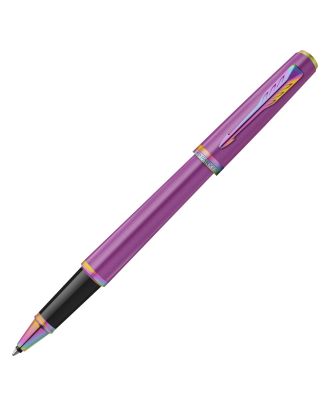Parker Meridian Grape Rainbow Trim Rollerball