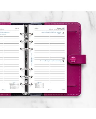 Filofax Personal Refill 1 Tag auf 1 Seite 2027