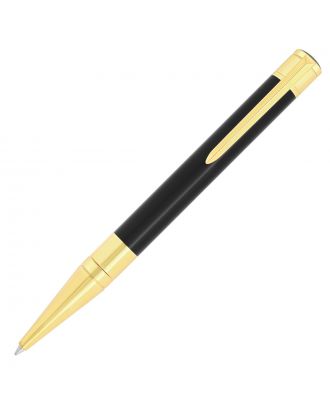 S.T. Dupont D-Initial Kugelschreiber in Schwarz und Gold