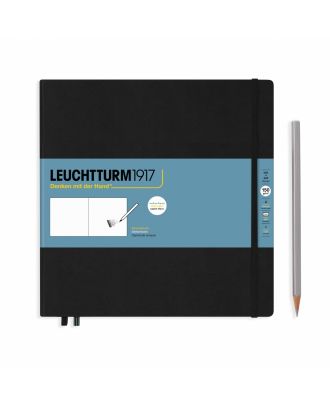 Leuchtturm1917 Skizzenbuch Quadratisch Schwarz
