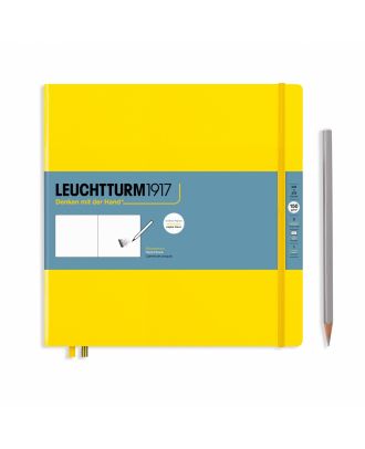 Leuchtturm1917 Skizzenbuch Medium A5 Querformat Zitrone