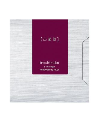 Pilot Iroshizuku-Tinte Yama-Budo – Magenta – 6 Tintenpatronen