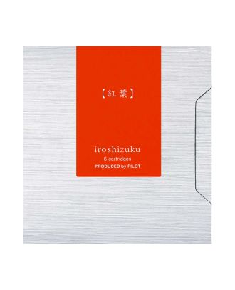 Pilot Iroshizuku-Tinte Momiji – Rot – 6 Tintenpatronen