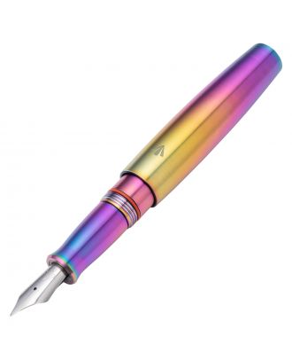 Gravitas Pocket Regenbogen Skittle PVD Füllfederhalter