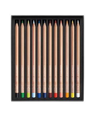 Caran d'Ache Luminance 6901 Künstler-Farbstifte, 12er-Set