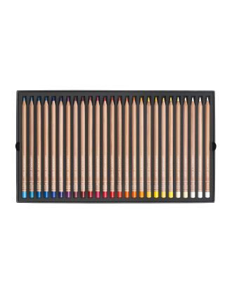 Caran d'Ache Luminance 6901 Künstler-Farbstifte, 100er-Set mit 2 Blender
