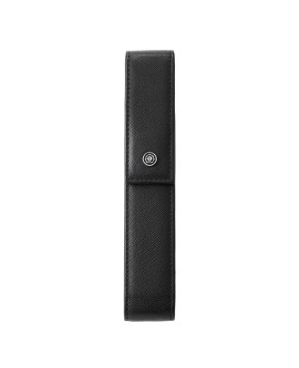 Cross Classic Schwarzes Lederetui für 1 Stift mit Geschenkbox