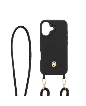 Hugo Boss Double B Black & Gold Hülle für iPhone 17
