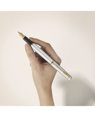 Parker Meridian Chrom-Gold-Trim-Füllfederhalter