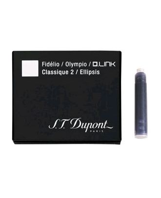 S.T. Dupont Füllhalter Tint-Patronen Schwarz