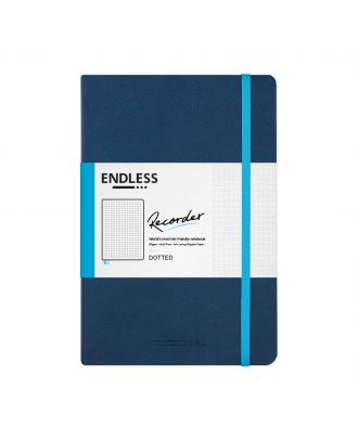 Endless Recorder Notizbuch Deep Ocean Dotted
