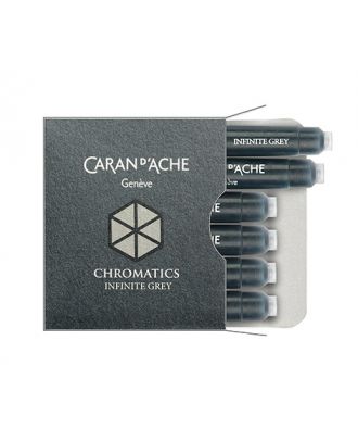 Caran d'Ache Chromatics Tintenpatronen Unendliches Grau