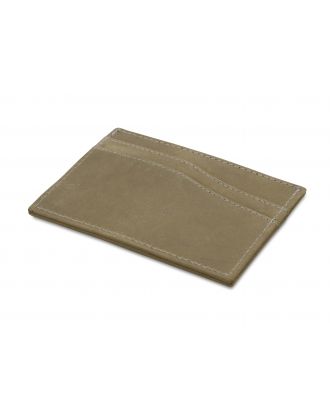 Garzini Leggera Kartenetui Vintage Metall Grau