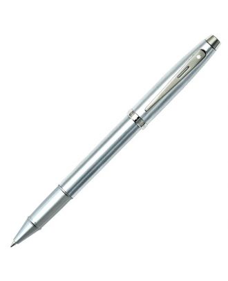 Sheaffer 100 Gebürstetes Chrom mit vernickelter Zierrolle