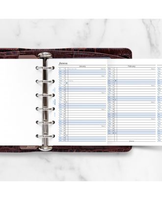 Filofax Taschenfüller Jahresplaner Vertikal 2027