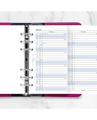 Filofax Personal-Einlage Jahresplaner 2027
