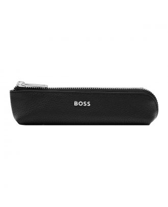 Hugo Boss Schreibgeräte-Etui Classic Schwarz genarbt