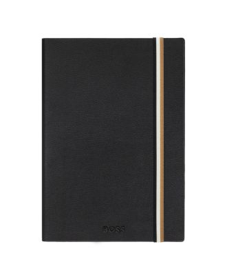 Hugo Boss Elemental A5 Notizbuch Tie-dye Flower Navy Lined