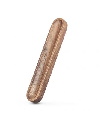 Stilform Walnuss Holz Stifthalter Stift