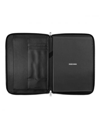 Hugo Boss A4 Schreibmappe Pure Iconic Schwarz
