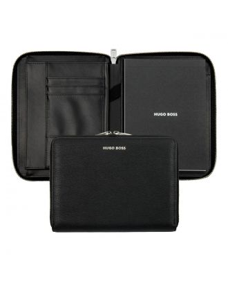 Hugo Boss A5 Schreibmappe Pure Iconic Schwarz