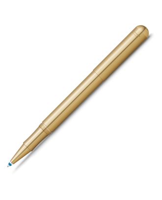 Kaweco Liliput Kugelschreiber e aus massivem Messing mit Kappe