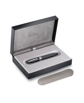Sheaffer Legacy 9064 Rollerball in glänzendem Schwarz mit Chromverzierung