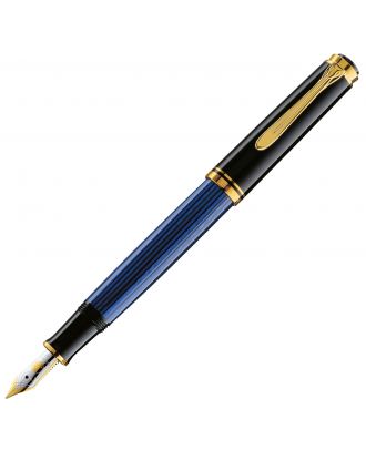 Pelikan Souverän 400 Schwarz-Blauer Füllfederhalter