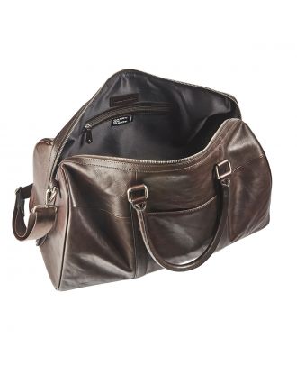 Maverick Wochenendtasche aus braunem Leder