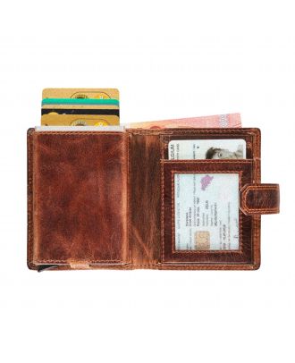 Maverick The Original Lederbrieftasche mit „ Cardprotector “-RFID-Schutz